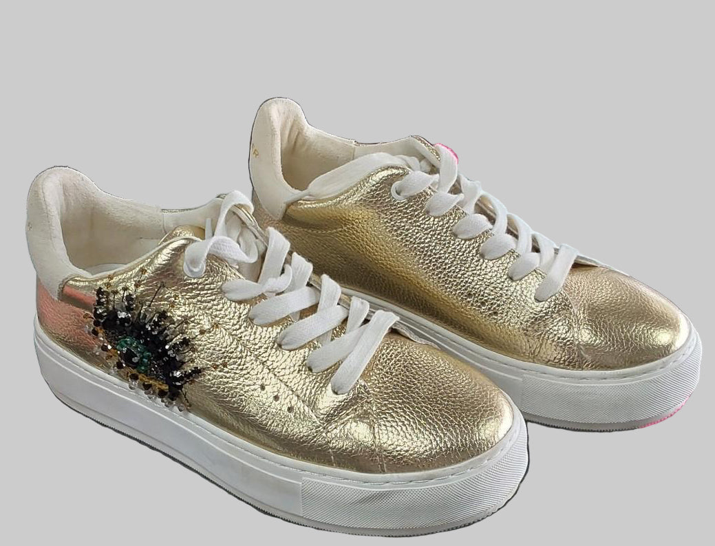 Kurt Gieger Woman's Sneakers with Eye Detailing